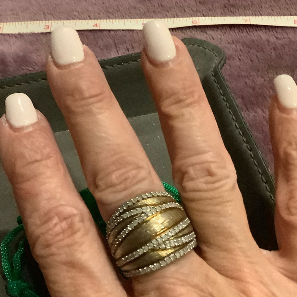 Ross-Simons Gold and Silver Tone Women's Ring